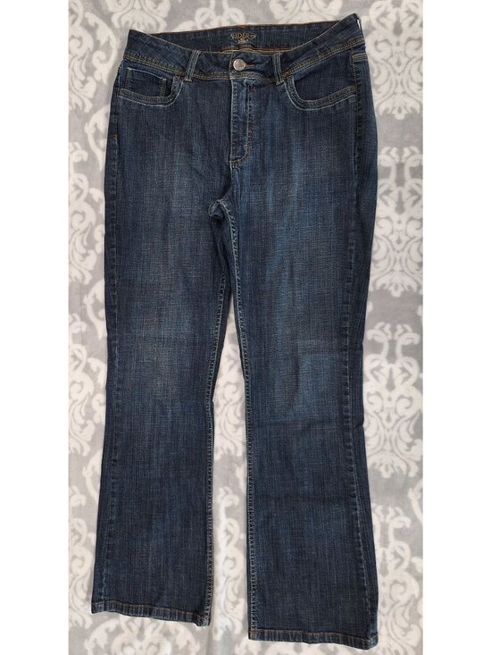 Riders By Lee Denim - EUC Riders By Lee Womens Dark Blue Denim Bootcut Jeans/Sz. 14*